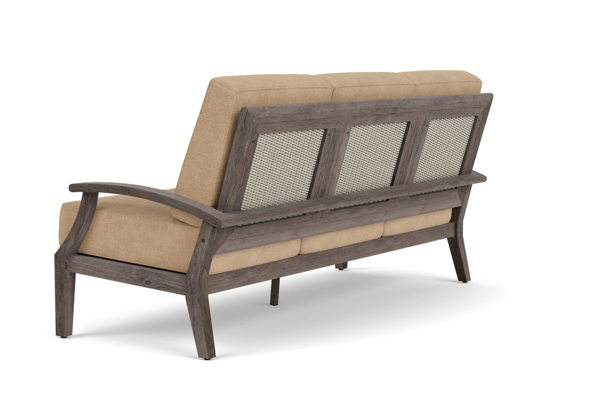 Lloyd Flanders Frontier Living Room Set in Linen with Hayden Sand fabric, view 8