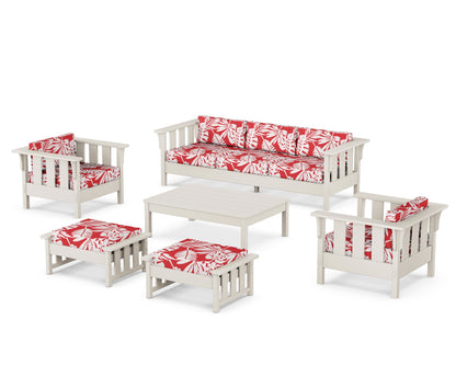 POLYWOOD Acadia 6-Piece Lounge Sofa Set