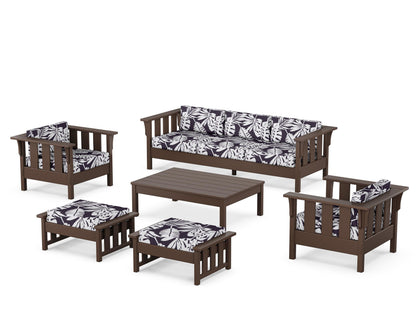 POLYWOOD Acadia 6-Piece Lounge Sofa Set
