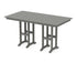 POLYWOOD Farmhouse 37" x 72" Counter Table in Slate Grey