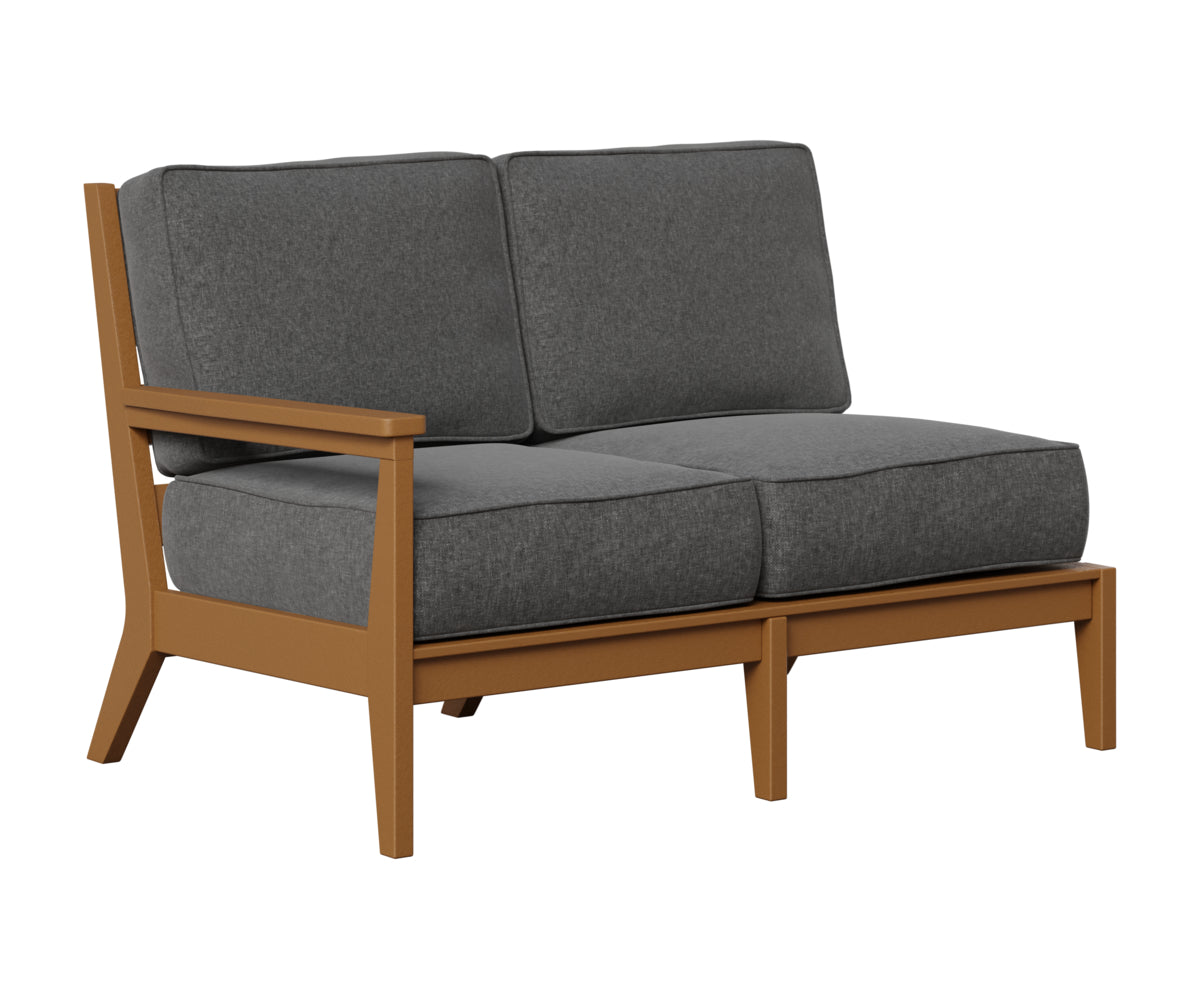 Berlin Gardens Mayhew Right Arm Loveseat in Cedar