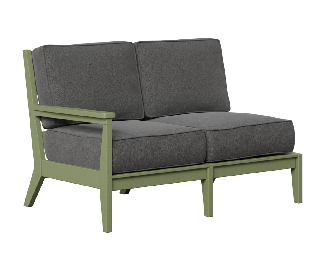 Berlin Gardens Mayhew Right Arm Loveseat in Sage