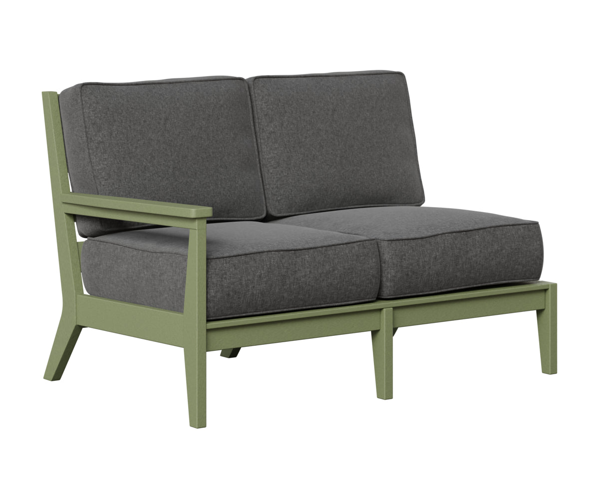 Berlin Gardens Mayhew Right Arm Loveseat in Sage