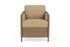 Lloyd Flanders Visions Dining Set in Fawn with Hayden Sand fabric