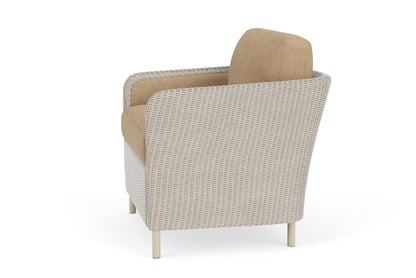 Lloyd Flanders Visions Lounge Chair in Linen with Hayden Sand fabric, view 9