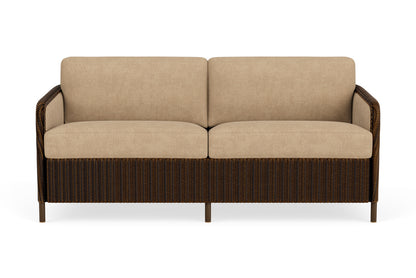 Lloyd Flanders Visions Sofa in Mink with Hayden Sand fabric