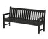 POLYWOOD Rockford 72" Bench in Black