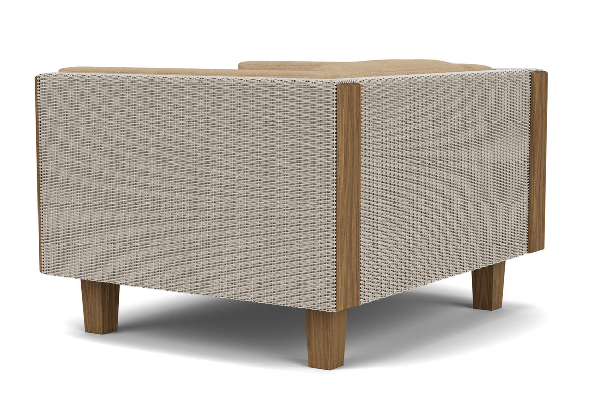 Lloyd Flanders Catalina Lounge Chair in Linen with Hayden Sand fabric, view 8