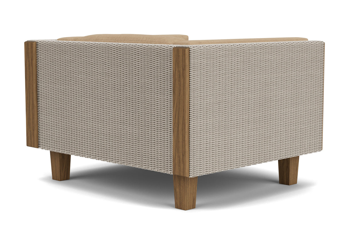 Lloyd Flanders Catalina Lounge Chair in Linen with Hayden Sand fabric, view 6