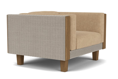 Lloyd Flanders Catalina Lounge Chair in Linen with Hayden Sand fabric, view 3