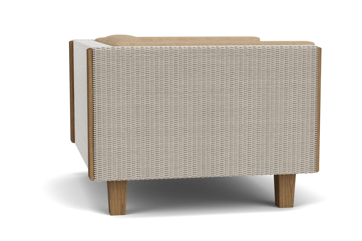 Lloyd Flanders Catalina Lounge Chair in Linen with Hayden Sand fabric, view 5
