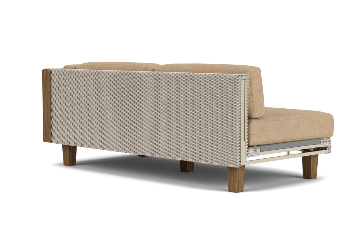 Lloyd Flanders Catalina L-Shaped Sectional in Linen with Hayden Sand fabric, view 6