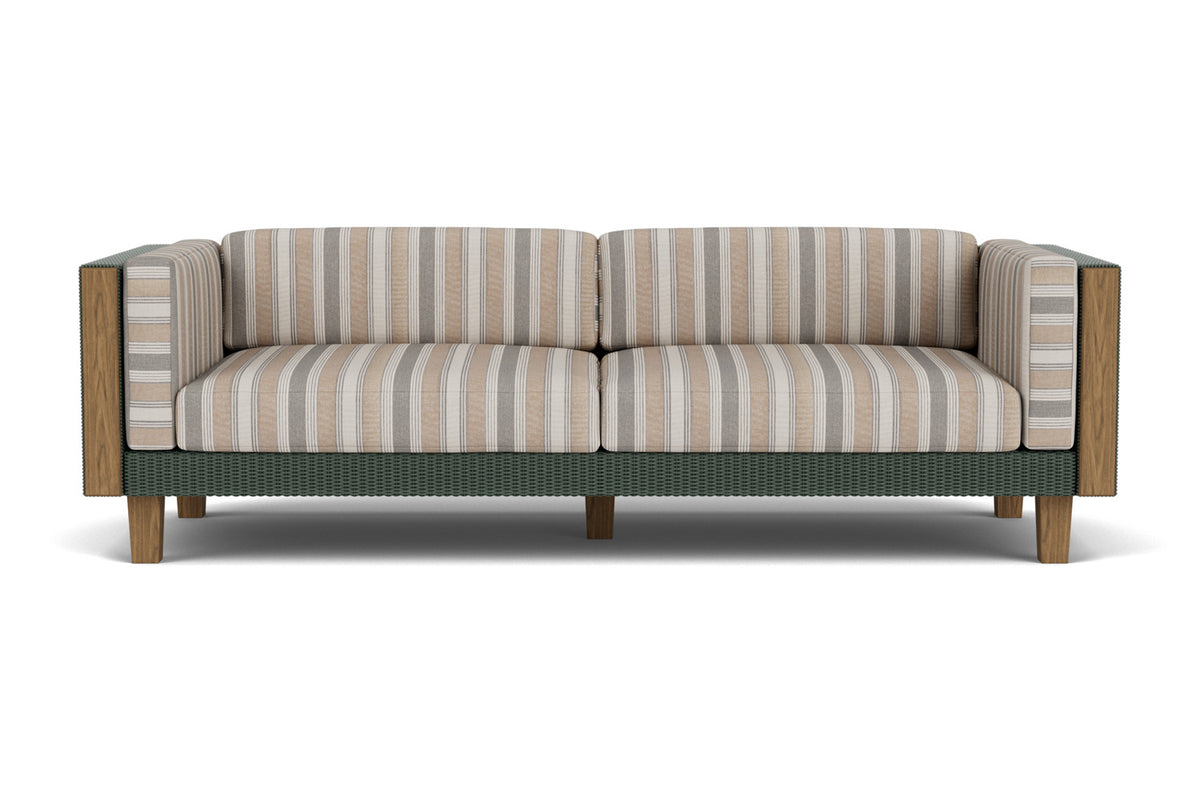 Lloyd Flanders Catalina Sofa in Spruce with Hayden Sand fabric