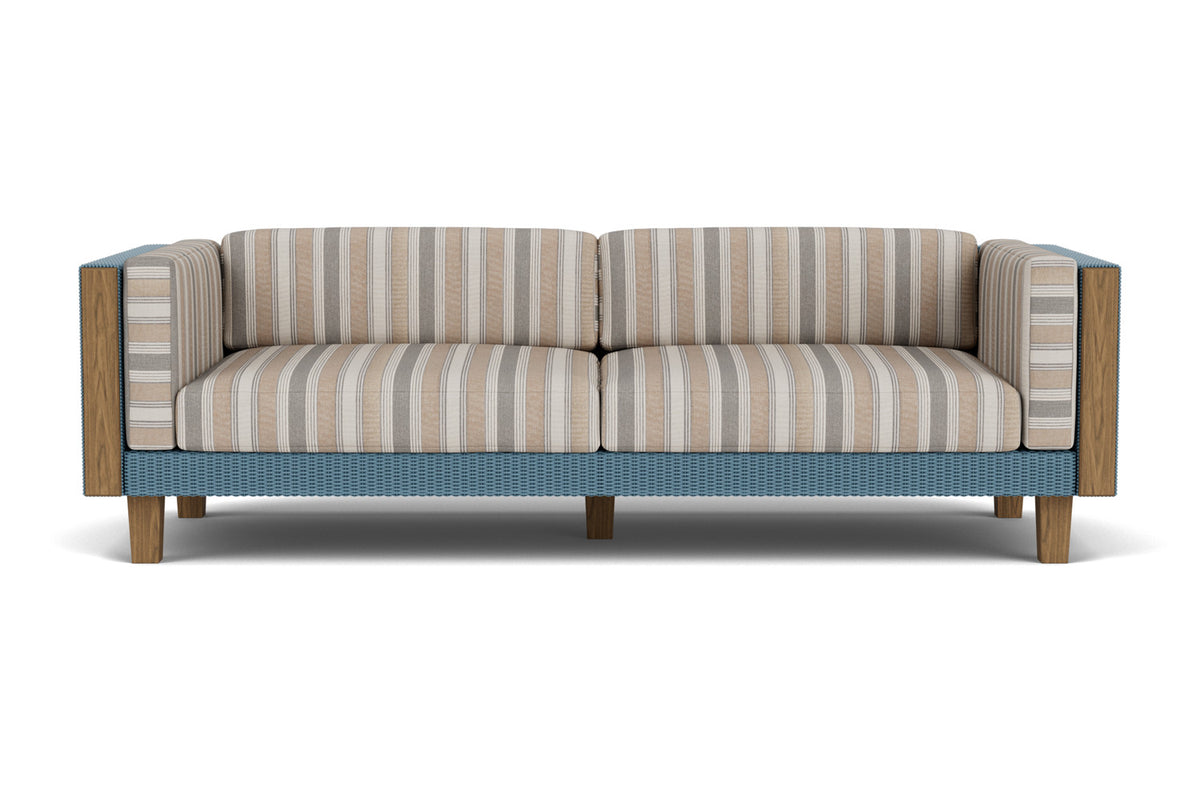 Lloyd Flanders Catalina Sofa in Stillwater with Hayden Sand fabric