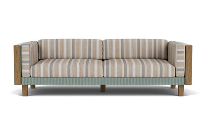 Lloyd Flanders Catalina Living Room Set in Sea Glass with Hayden Sand fabric