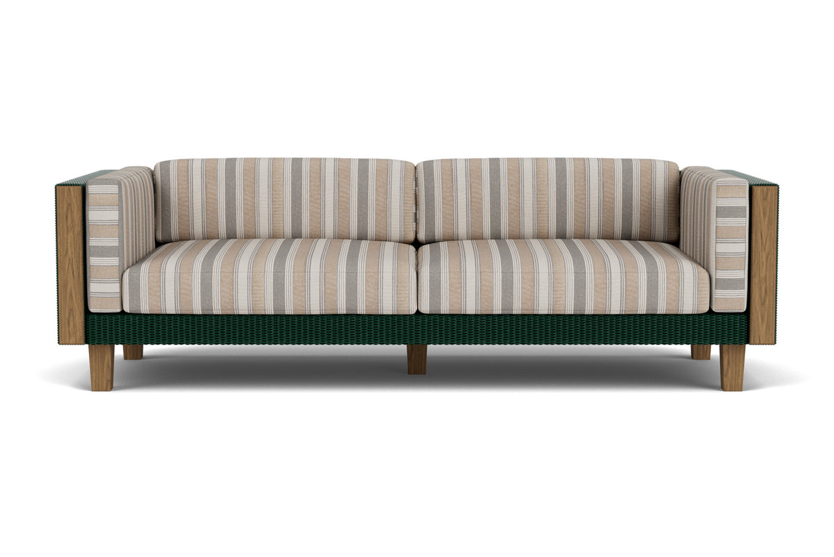 Lloyd Flanders Catalina Sofa in Woodland with Hayden Sand fabric