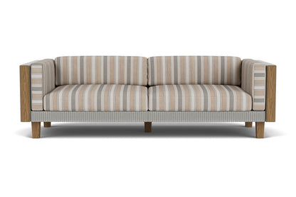 Lloyd Flanders Catalina Sofa in Platinum with Hayden Sand fabric