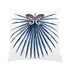 Elaine Smith Chameleon Capri 22x22 outdoor pillow, blue