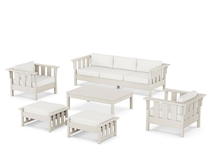 POLYWOOD Acadia 6-Piece Lounge Sofa Set