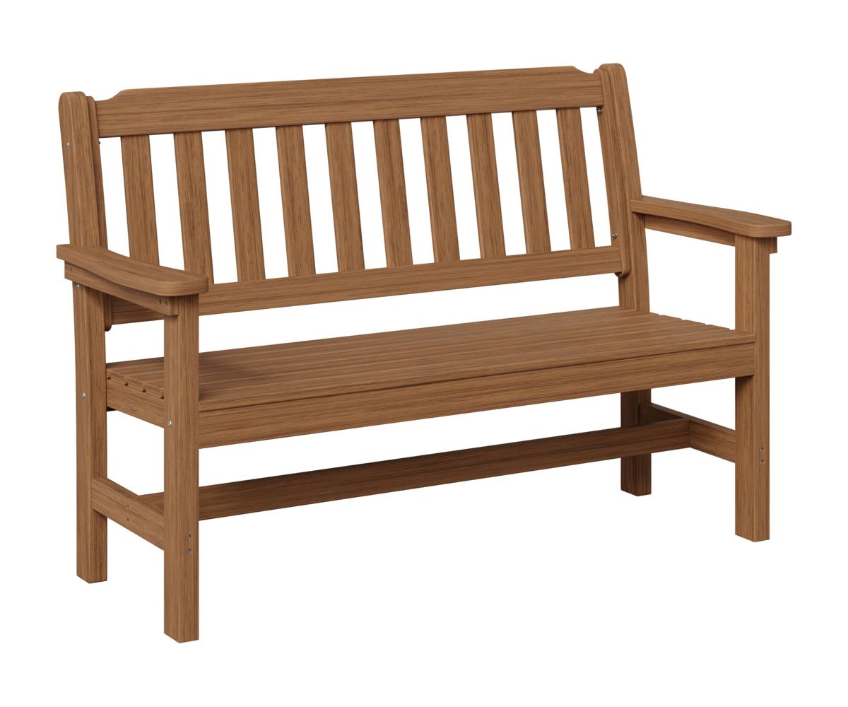 Berlin Gardens Garden Bench in Antique Mahogany