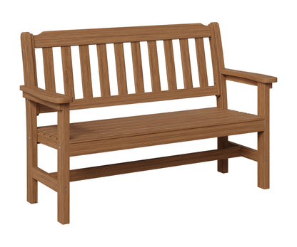 Berlin Gardens Garden Bench in Antique Mahogany