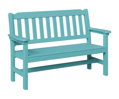 Berlin Gardens Garden Bench in Aruba Blue