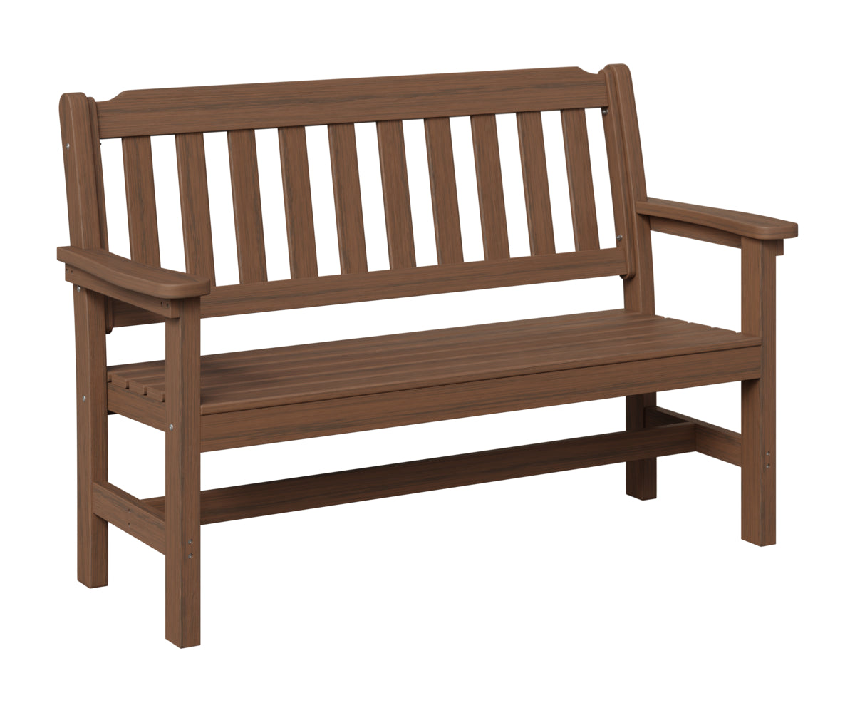 Berlin Gardens Garden Bench in Brazilian Walnut