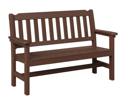 Berlin Gardens Garden Bench in Chocolate Brown