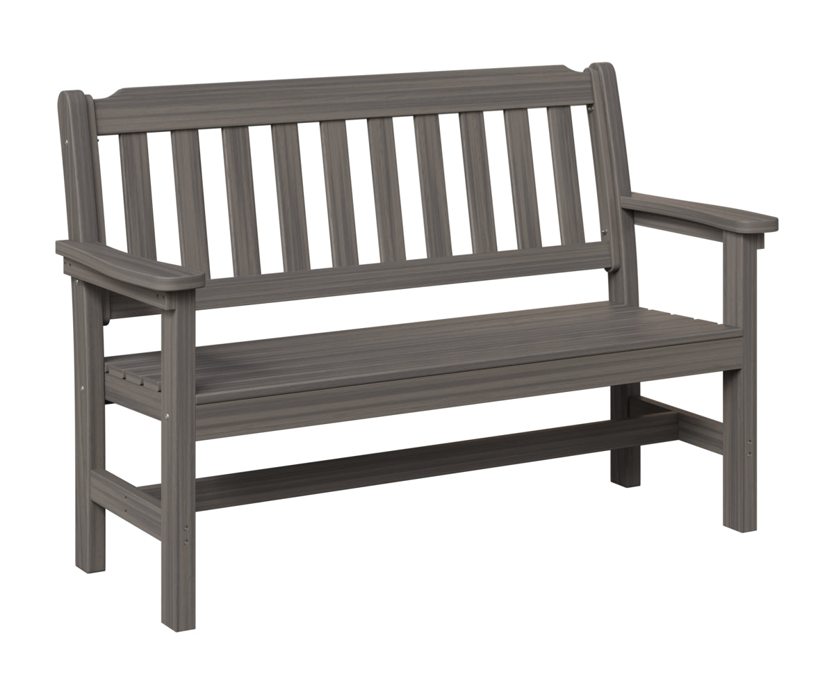 Berlin Gardens Garden Bench in Coastal Gray