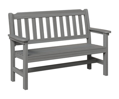 Berlin Gardens Garden Bench in Driftwood Gray