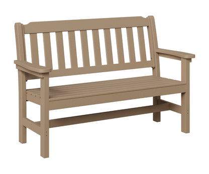 Berlin Gardens Garden Bench in Weatherwood