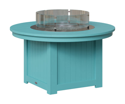 Berlin Gardens Donoma 44" Round Fire Pit in Aruba Blue