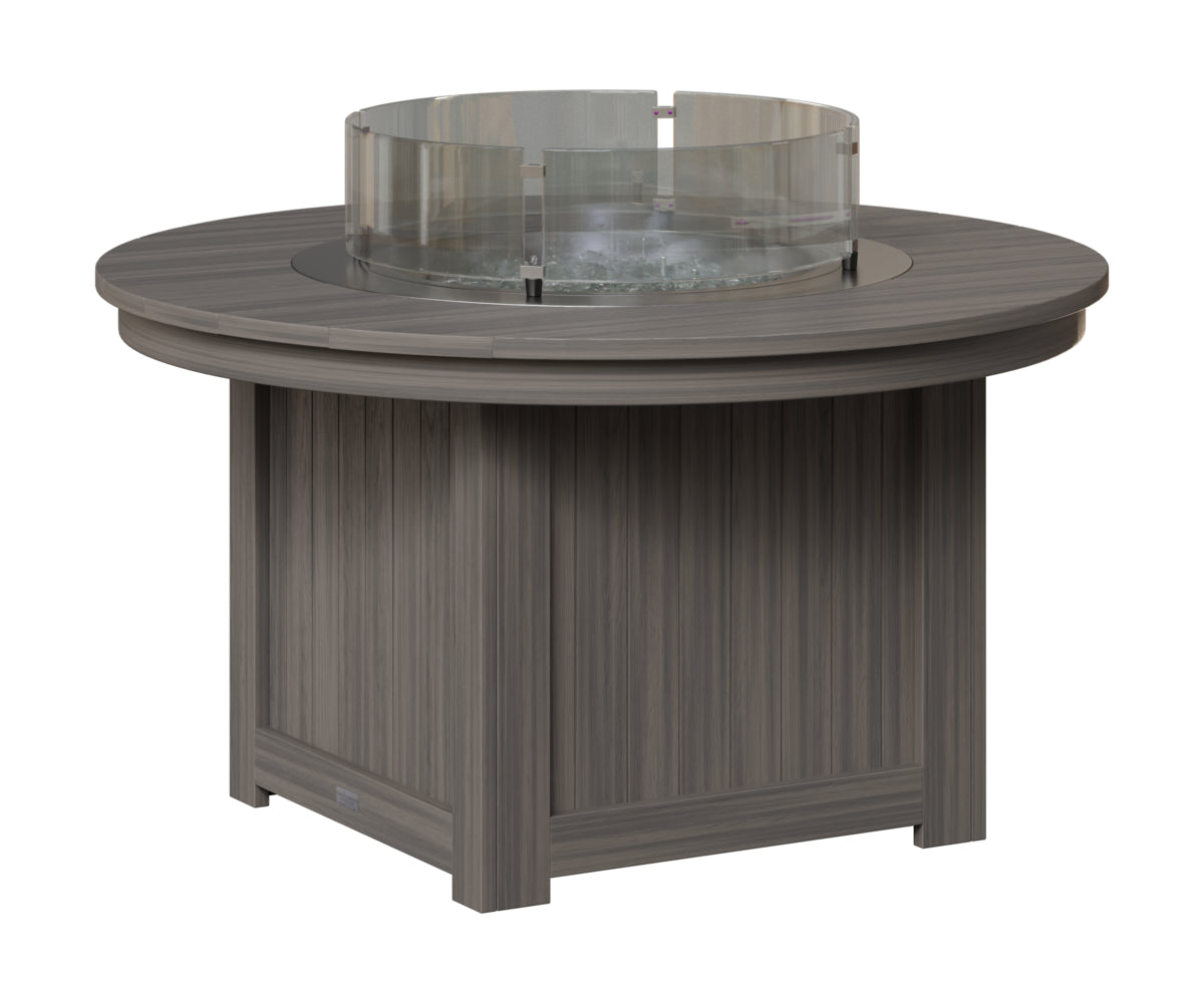 Berlin Gardens Donoma 44" Round Fire Pit in Coastal Gray