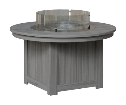 Berlin Gardens Donoma 44" Round Fire Pit in Driftwood Gray