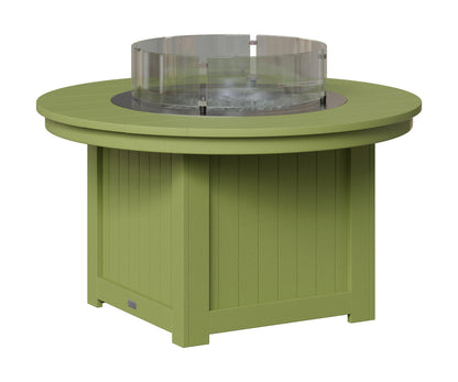 Berlin Gardens Donoma 44" Round Fire Pit in Kiwi Green