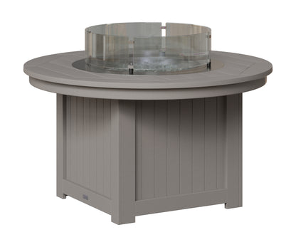 Berlin Gardens Donoma 44" Round Fire Pit in Light Gray