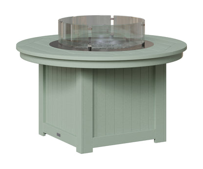 Berlin Gardens Donoma 44" Round Fire Pit in Sea Foam