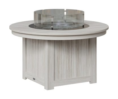 Berlin Gardens Donoma 44" Round Fire Pit in Seashell