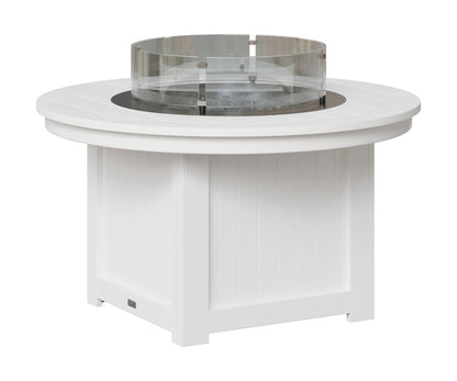 Berlin Gardens Donoma 44" Round Fire Pit in White
