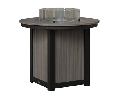 Berlin Gardens Donoma 44" Round Fire Table Counter, lifestyle photo 1