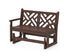 POLYWOOD Chippendale 48" Glider in Mahogany