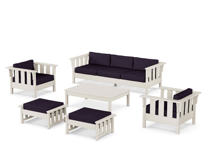 POLYWOOD Acadia 6-Piece Lounge Sofa Set