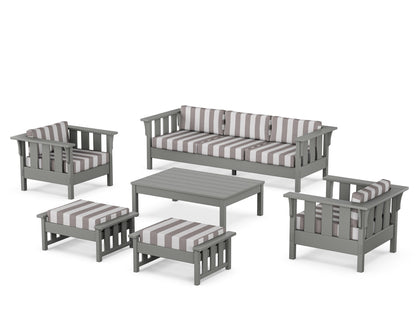 POLYWOOD Acadia 6-Piece Lounge Sofa Set