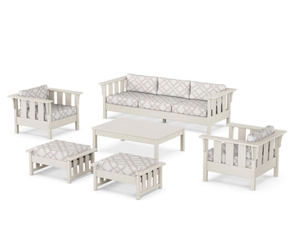 POLYWOOD Acadia 6-Piece Lounge Sofa Set