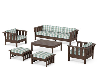 POLYWOOD Acadia 6-Piece Lounge Sofa Set