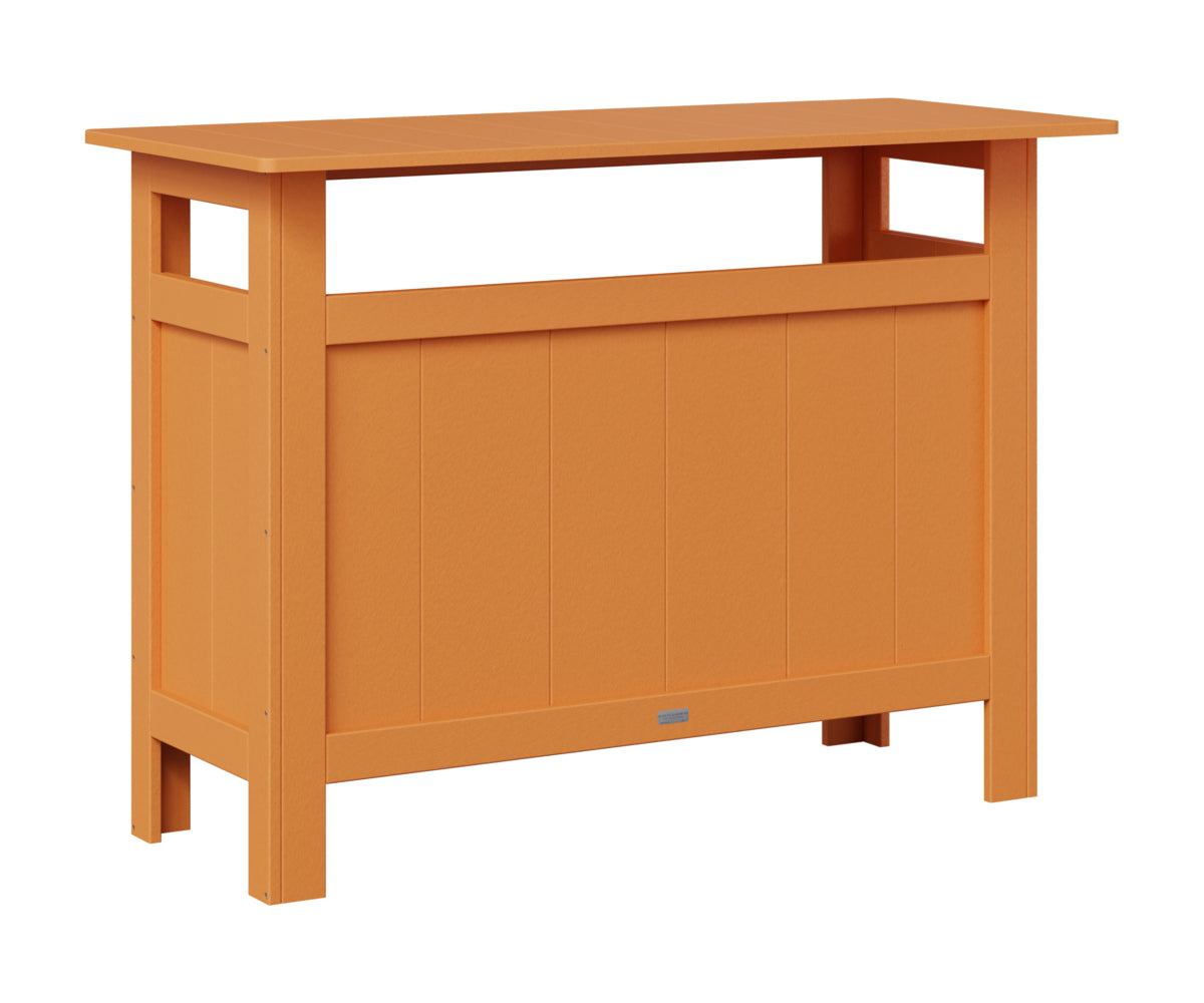 Berlin Gardens Outdoor Bar in Mango Orange