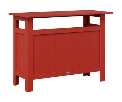 Berlin Gardens Outdoor Bar in Scarlet Red