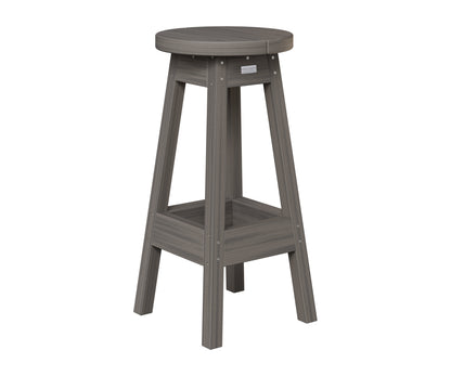 Berlin Gardens Outdoor Bar Stool in Coastal Gray