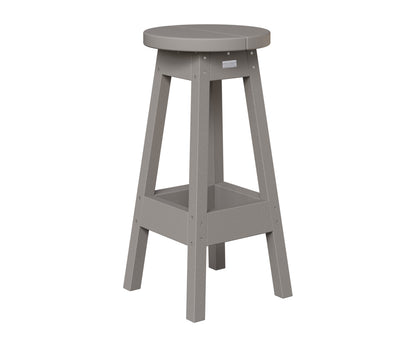 Berlin Gardens Outdoor Bar Stool in Light Gray