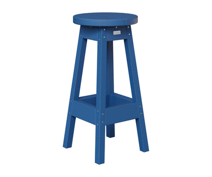 Berlin Gardens Outdoor Bar Stool in Pacific Blue